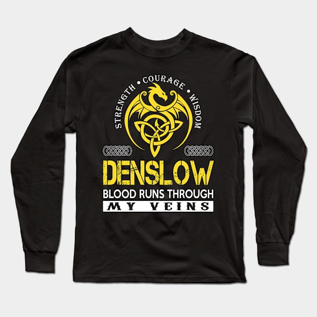 DENSLOW Long Sleeve T-Shirt by isaiaserwin